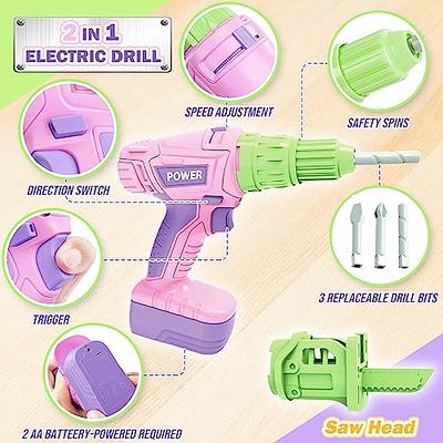 Kids Electric Drill Toy Pretend Play Drill Toy For Kids Kids Tool