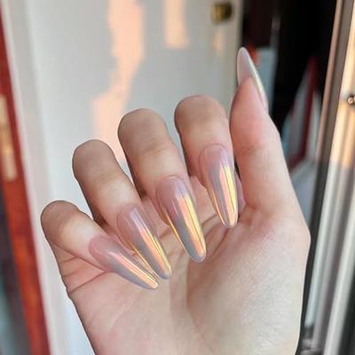 20 top Chrome French Tip Coffin Nails ideas in 2024