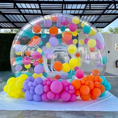 3M INFLATABLE BUBBLE HOUSE BUBBLE TENT BALLOONS BRITHDAY PARTY HIRE