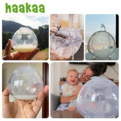 Haakaa Ladybug Silicone Milk Collectors 2.5 oz/75 ml, 2 PK 