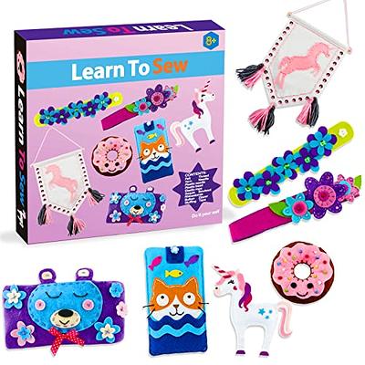  HKKYO Arts and Crafts for Kids Ages 8-12, Llama Sewing