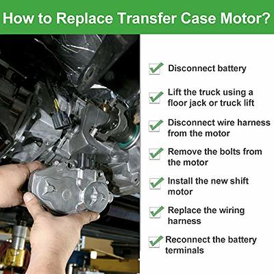 SCITOO 600-907 Transfer Case Shift Encoder Motor Fits 01-02 for