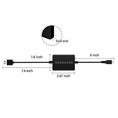 USB Power Port Ready retractable USB charge USB cable wired specifically  for the  Echo Dot and uses TipExchange