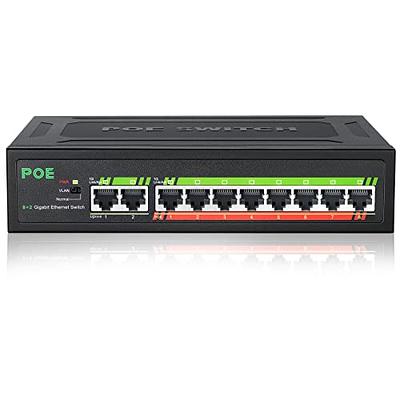 TP-Link 8 Port Gigabit Ethernet Network Switch, Ethernet Splitter, Sturdy  Metal w/ Shielded Ports, Plug-and-Play, Traffic Optimization