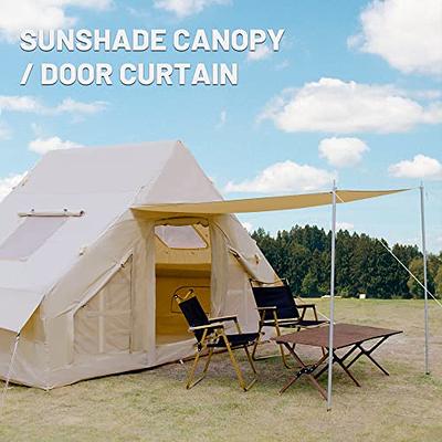 Inflatable Camping Tent with Pump, Glamping Tents, Easy Setup 4 Season  Waterproof Windproof Outdoor Blow Up Tent, Luxury Cabin Tent with Mesh  Windows & Doors - Yahoo Shopping