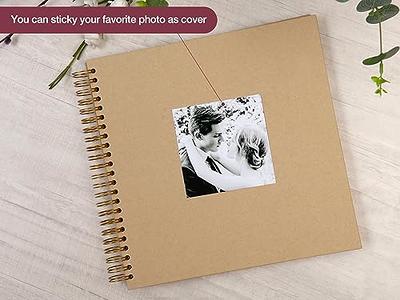  Pssoss Large DIY Scrapbook Photo Album 100 pages with