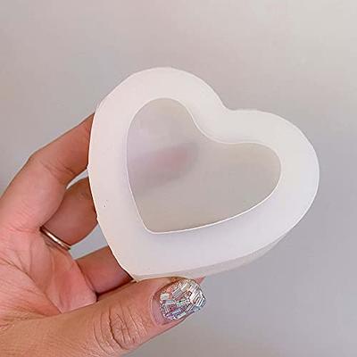 ISSEVE Large Resin Molds, Heart Silicone Molds for Resin Casting