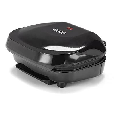 5-Serving Classic Plate Electric Indoor Grill and Panini Press - Black