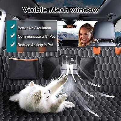 CEMOFE Premium Back Seat Extender for Dogs, Anti-Scratch Full Back Seat  Protector for Dog, Portable Dog Car Seat Cover for Back Seat with Hard  Bottom