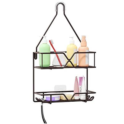 TreeLen Shower Caddy Over Shower Head Hanging Bathroom Caddy for