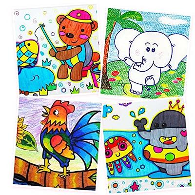 Kids Art and Drawing Kit .176 Piece Kids Drawing Set, Double Sided