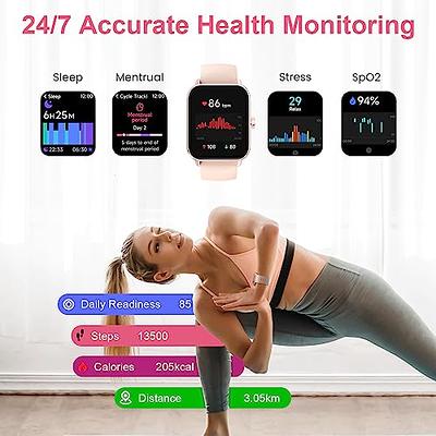 Amzhero Fitness Smart Watch with Alexa for Women Men, 24/7 Heart Rate,  Blood Oxygen, Stress and Sleep Tracker,100 Sports Modes, 5ATM Waterproof  Activity Trackers and Smart Watches… - Yahoo Shopping