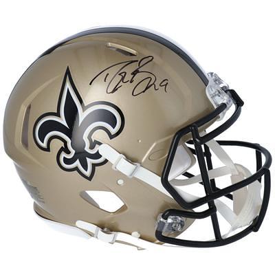 Drew Brees New Orleans Saints Autographed Riddell Lunar Eclipse