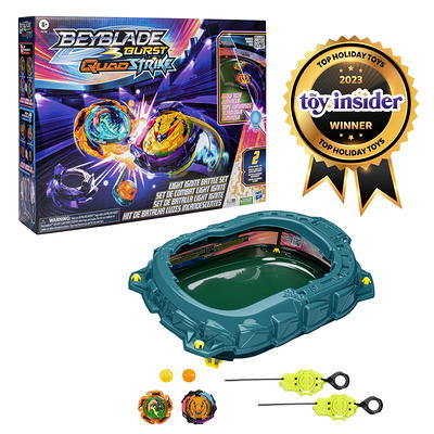 Beyblade Burst QuadDrive Sonic Warp 3-Pack with 3 Spinning Tops, Battling  Game Top Toys for Kids Ages 8 and Up