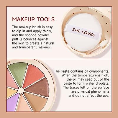 9 Color Concealer Palette Multi Color For Covering Spots - Temu