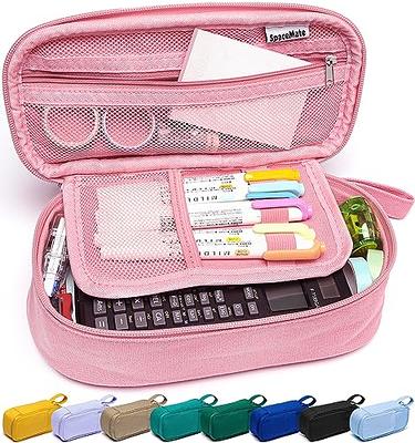 Dugio Large Pencil Case Zipper Pencil Pouch for Girls Boys Adults