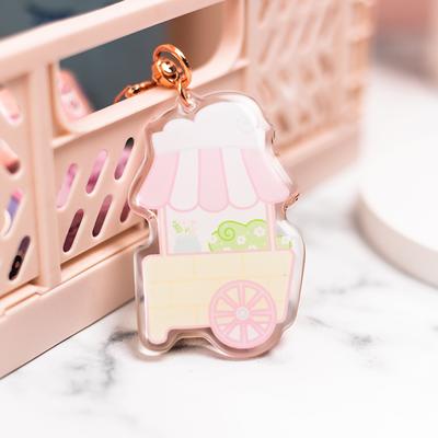 Backpack Key Chain Pendant Reflective Colorful Gear Undershirt Keychain  Holder for Car Keys Wallet Phone Camera Pink