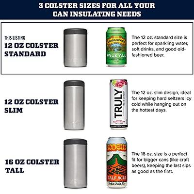 YETI Rambler 12 oz Colster Can Insulator - Stainless Steel