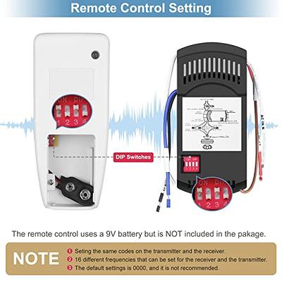 Universal Ceiling Fan Remote Control