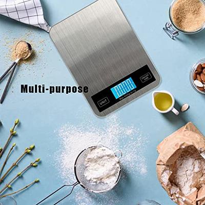 Smart Food Scale for Calorie Counting, Digital Kitchen Scale for Food Ounces  and Grams with Nutrition Analysis APP, Bluetooth Food Weight Scale for  Weight Loss, Diabetics, Macro, Diet, Baking, Cooking - Yahoo