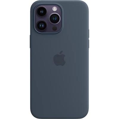 Apple Iphone 14 Pro Max Silicone Case With Magsafe - Midnight : Target