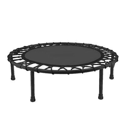 FAIZHI 40 Fitness Mini Trampoline, Exercise Rebounder Mini Trampoline for  Adults, Foldable with Adjustable Handle Max Load 330lbs