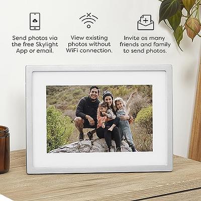 Skylight Digital Picture Frame: WiFi Enabled with Load from Phone  Capability, Touch Screen Digital Photo Frame Display - Customizable Gift  for Friends