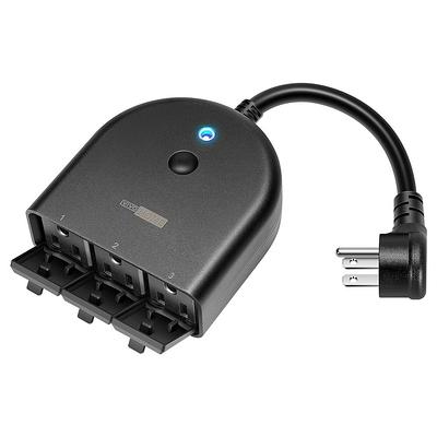 Smart Outdoor Single Outlet Plug Wi-Fi Bluetooth HubSpace 15AMP 120 Watts