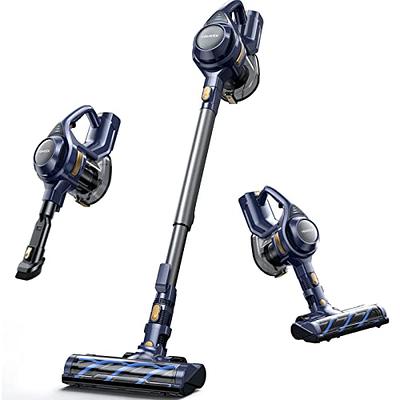  DEVOAC Cordless Vacuum Cleaner, Lightweight with Rechargeable  Battery, Convenient 6 in 1 Handheld Stick Vacuum Cleaner with Powerful  Suction for Carpet Hard Floor Pet Hair Home