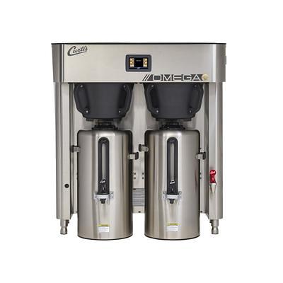 Curtis OMGT16 3 gal Twin Coffee Urn Brewer w/ Dispenser, 208v/3ph Commercial  Tea Brewer - Yahoo Shopping