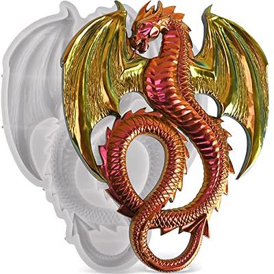 3D Dragon Mold - Silicone and Great Detail!