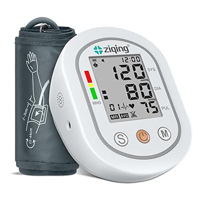 Blood Pressure Machine Upper Arm, 2 Size Cuffs M/L and XL, Medium/Large  9-17 and Extra Large Cuff 13-21, Accurate Automatic Digital BP Monitor,  Large Backlit LCD, BP Cuff 2-User 1000 Mem, U80Y 