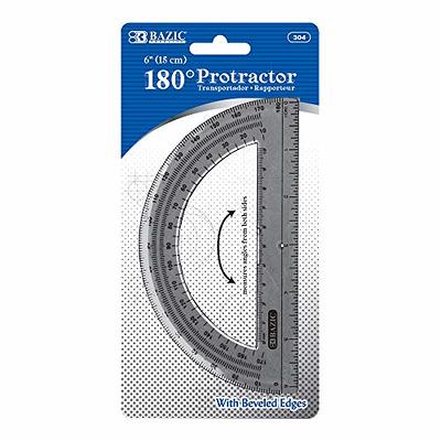 NOKKO 6 Inch Metal Ruler Bulk Set - 50-Pack of Compact 6-Inch / 15cm  Stainles