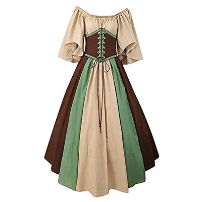 Same Day Delivery Items Prime Medieval Dress for Women Vintage Renaissance  Costumes Pirate Peasant Dresses Floor Length Halloween Long Dresses - Yahoo  Shopping