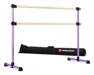 Portable Ballet Barre, 51 Freestanding Ballet Bar with Adjustable Height,  Fitness Dance Bar for Home Studio School, Gym Barre Exercise Equipment for