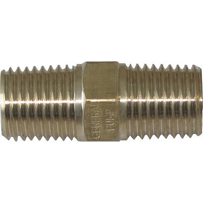 Short Air Compressor Hose: 1/4 Male NPT to 1/4 Male NPT