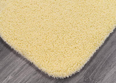 2pc Nylon Washable Bathroom Rug Set Yellow - Garland Rug : Target