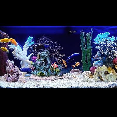 majoywoo Colorful Coral Reef for Aquarium Decor, Artificial Resin