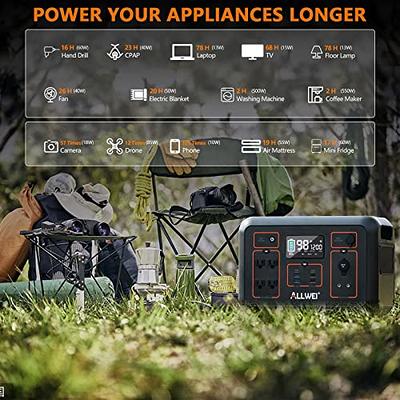 VDL Solar Generator 800W with 100W Solar Panel Included, 510Wh Portable  Power Station, 800W AC Outlets, USB C PD 100W for Home Backup, RV Camping,  Emergency - Yahoo Shopping