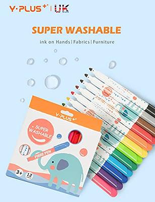 Shuttle Art Dot Markers, 15 Colors Washable Markers for Toddlers