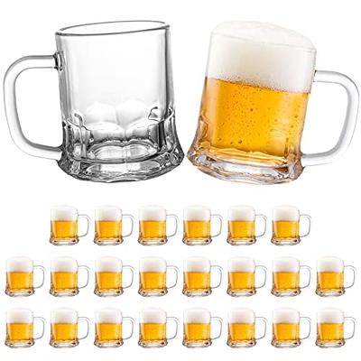 Beer Mugs For Freezer,Freezer Beer Mug,Double Wall Clear Borosilicate Glass  Mugs With Handle, Beer Glasses For Freezer,Frosty Mug for beer,milk,juice  and any beverages,16 oz,Set of 2,Gift Package - Yahoo Shopping