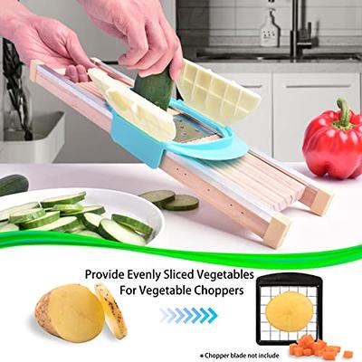 Mandoline Slicer and Chopper and Grater,Adjustable Thin Slice Cucumber  Slicer Kitchenaid Accessories Potato Carrot Grater Stainless Steel Food