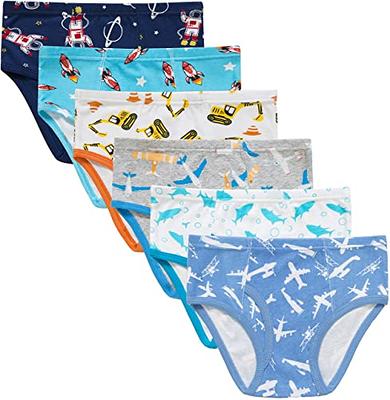 Slenily Baby Boys Trucks Underwear Briefs Christmas Soft Cotton Panties 6  Pack Toddler Kids Airplane Cars Undies Size 3T - Yahoo Shopping