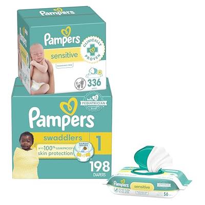 Pampers Baby Dry Diapers - Size 6, One Month Supply (144 Count), Absorbent  Disposable Diapers