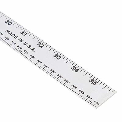 Great Neck Mayes 10189 36 Inch Aluminum Yardstick, Lightweight Straight  Edge Ruler for Construction, Architecture, Drawing, and Engineering,  Accurate and Straight Edge Measuring - Yahoo Shopping