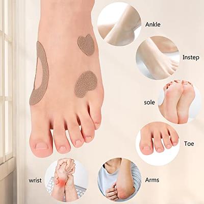  15 Sheets Moleskin for Feet, Waterproof Adhesive Foam Foot Care  Moleskin Tape High-Heeled Sticker for Anti Chafing Blister Prevention :  Health & Household