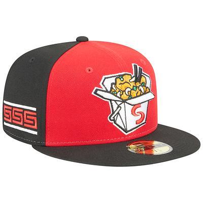 Men's New Era White Worcester Red Sox Theme Nights Wicked Worms of Alternate 1 59FIFTY Fitted Hat