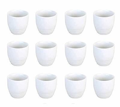 CNGLASS Double Wall Glass Tea Cup Set of 4,100ml Asian Insulated Clear  Teacups,Small Espresso Cup for Coffee