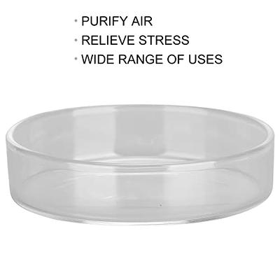  Replacement Oil Warmer Dish Round Glass Dish Wax Melt