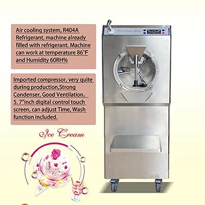 Commercial hard ice cream maker